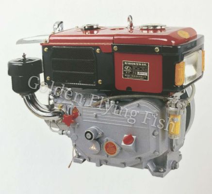 Single Cylinder R180N 7HP 5.15KW Water Cooled Diesel Engine