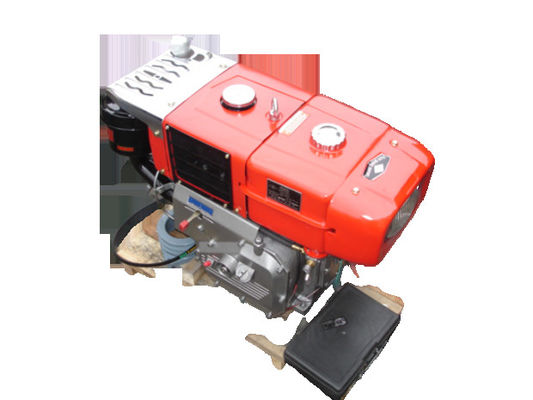 Horizontal Red 6.62KW 90mm 4 Stroke Diesel Engine
