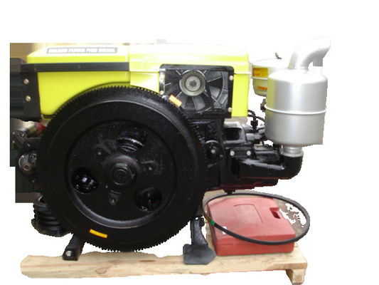 Yellow 247.6 g/kwh 2200RPM Generator Set Diesel Engine