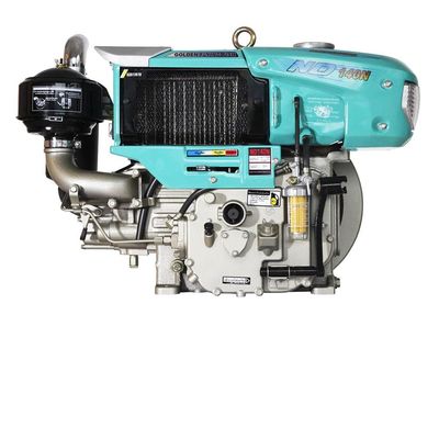 Single Cylinder ND140N 2400RPM 12.5HP Iron Tractor Diesel Engine
